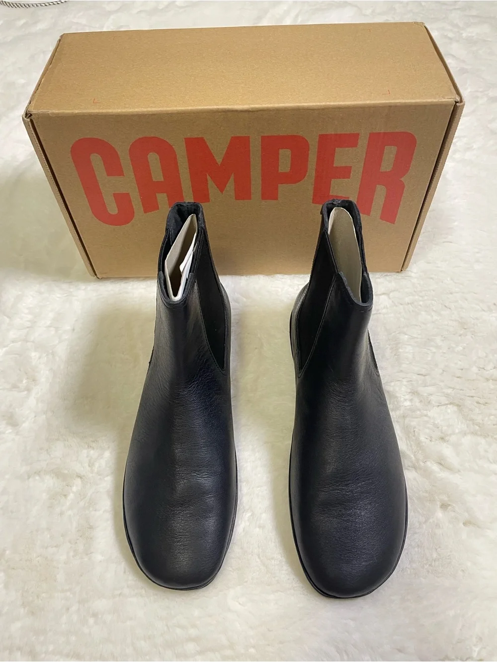 Camper Men’s Black Leather Chukka Boots